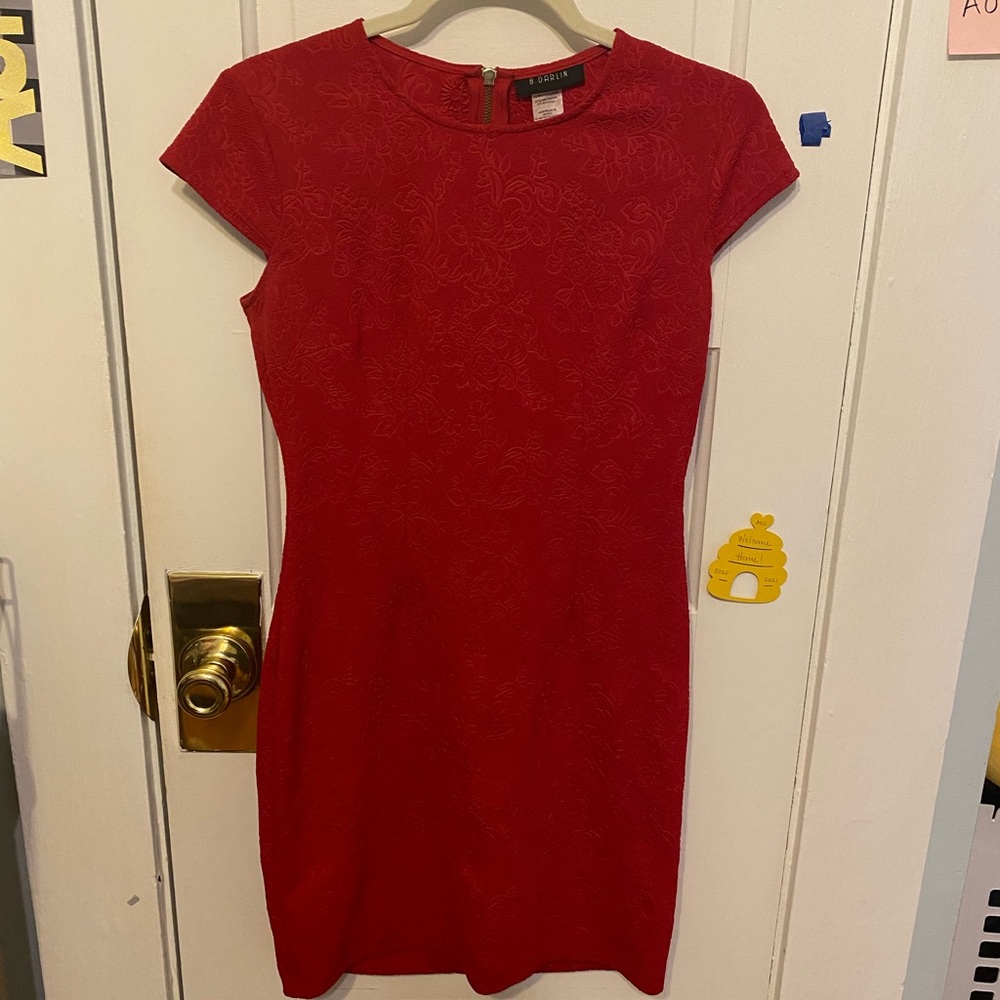 Red dress